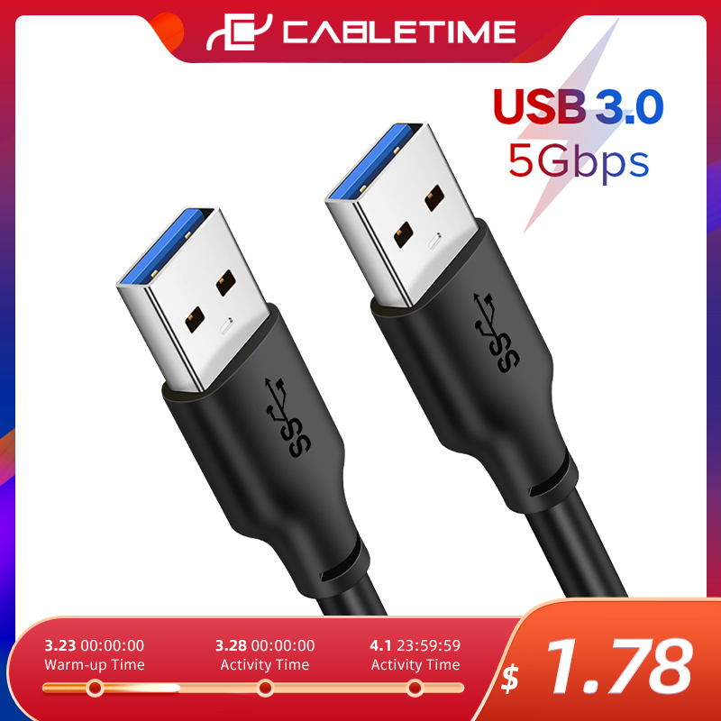CABLETIME USB to USB A Male ̺ 5Gbps USB ..